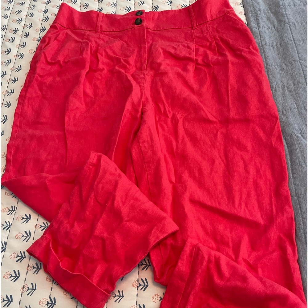 Boden Linen Pants. Size 14. Wore 2x.